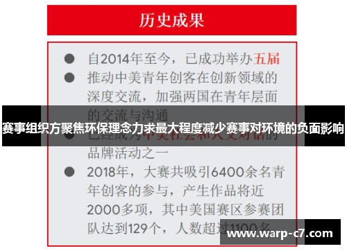 赛事组织方聚焦环保理念力求最大程度减少赛事对环境的负面影响